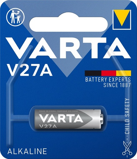 [H51199] LR27/A27 (V27A) Alkaline batteri - 12V (1 stk.)