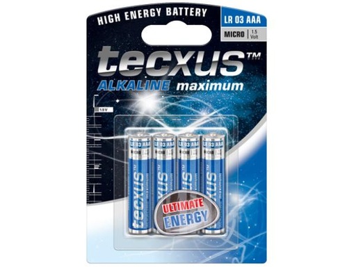 [H30078] Alkaline AAA/LR03 batteri 1,5V (4 stk.)