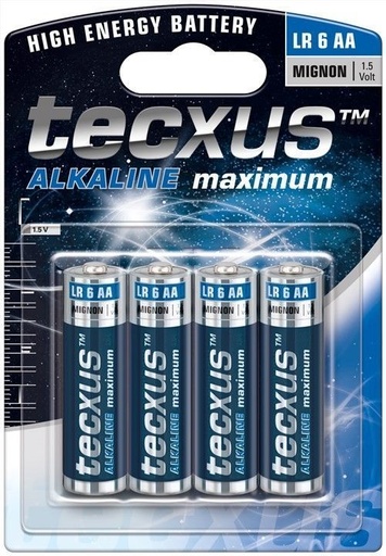 [H30079] Alkaline AA/LR6 batteri 1,5V (4 stk.)