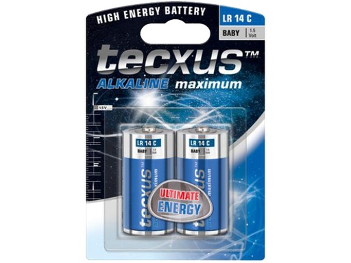 [H30080] Alkaline C/LR14 batteri 1,5V (2 stk.)
