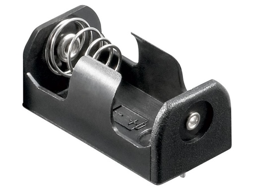 [H44467] Batteriholder - 1xCR2, 1x1/2AA (m. ledninger)