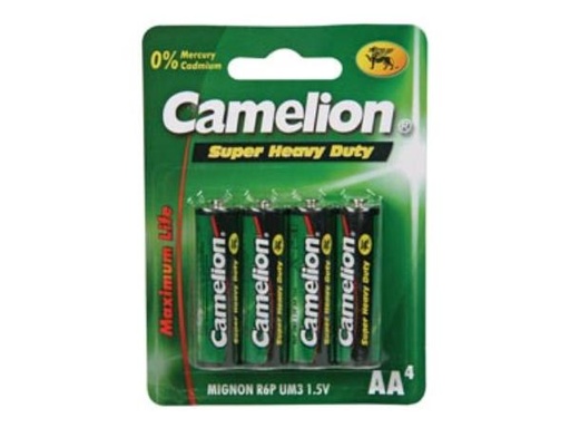 [H10334] Camelion - Zink Carbon AA/R6 1,5V / 1200mAh (4 stk.)
