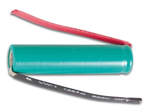 [H10549] NiMH AAA/HR03 batt. 1,2V / 800mAh m. loddeflige