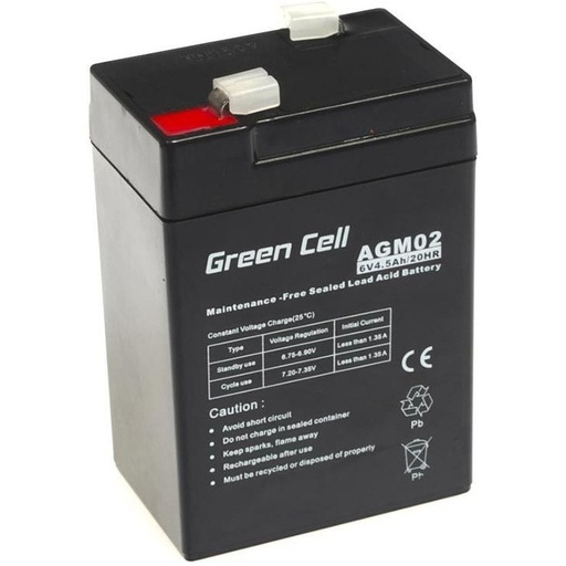 [H33111] Blybatteri - 6V / 4,5Ah LC-R064R5P VDS (Panasonic)