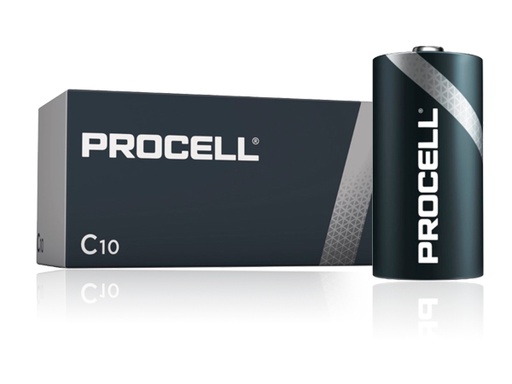 [H26915] Procell C/LR14 alkaline batteri - 1,5V / 8100mAh (10 stk.)