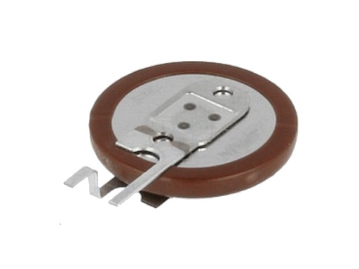 [H32391] Genopladelig Lithium knapcelle - 3V 7mAh, print, vertikal