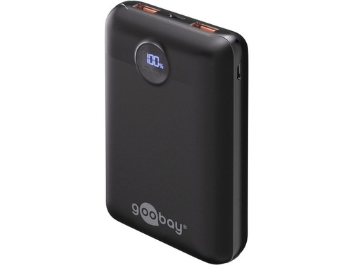 [H64018] Power Bank Compact 20.000mAh, USB-A QC + USB-C PD (22W)