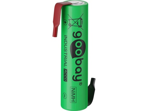 [H57706] NiMH AAA/HR03 batt. 1,2V / 800mAh m. loddeflige, ReadyToUse