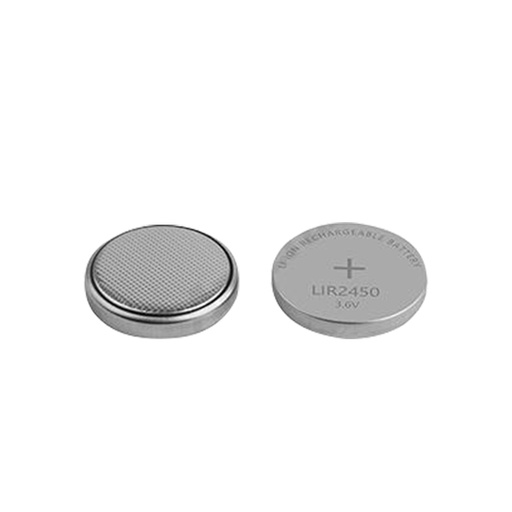 [H25384] LIR2450 Genopladelig LiION knapcelle - 3,6V 120mAh