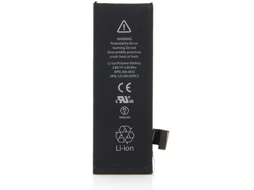 [H12712] Internt batteri til IPhone 5 - 1440mAh LiION