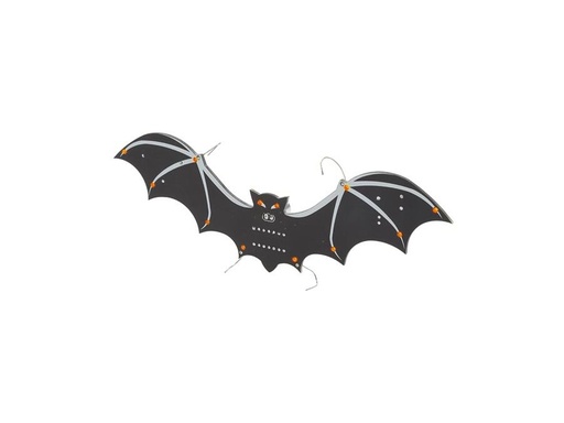 [H57837] Haloween Flagermus m. LEDs (loddekit)