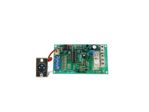 [H59896] DMX styret relækontakt - 8A (byggesæt)