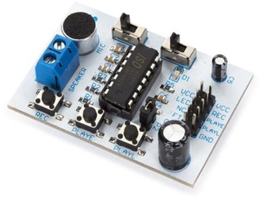 [H63760] Optager- og afspilningsmodul (til Arduino) - 3/5V 24mW