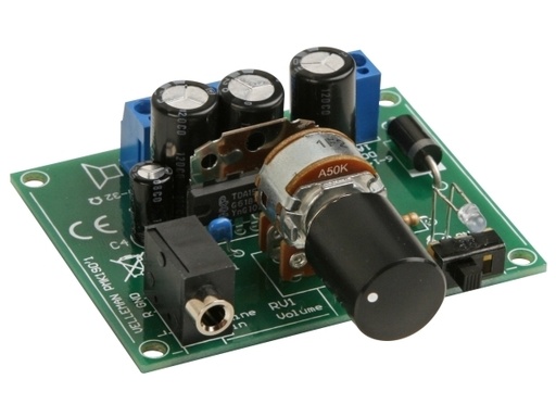 [H36658] 2 x 5W stereoforstærker til MP3 afspillere (Lodde-miniKit)