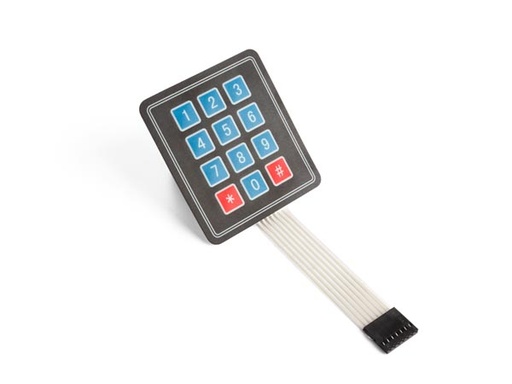 [H50450] 3x4 membran tastatur til Arduino®