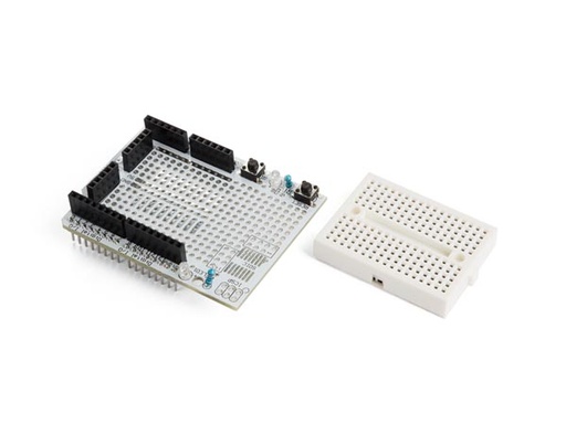 [H50446] Arduino® Shield - Prototype print, m. breadboard