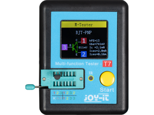[H62835] LCR-T7 multi-komponenttester - TFT, inkl. prober, Sort