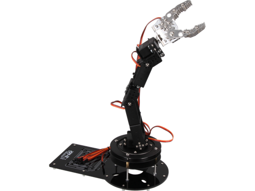 [H62876] Robokit - Aluminiums robotarm, 5-7,4V, 360° / 21,5kg