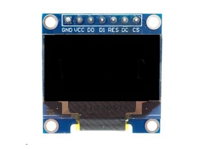 [H32832] Grafisk OLED display - 0,96" SSD1306, Hvid (7 ben)