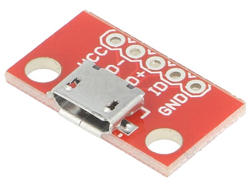[H34567] Adapter - USB micro til loddeterminal