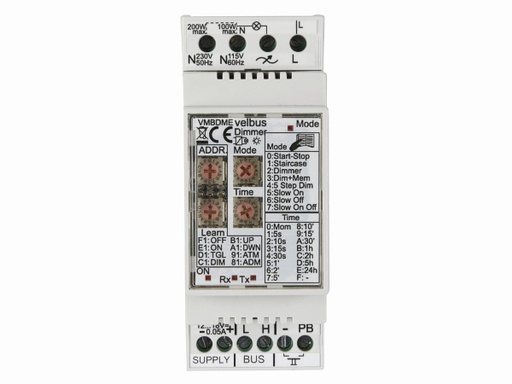 [H33544] VELBUS - Lysdæmper til elektronisk / resistiv belastning