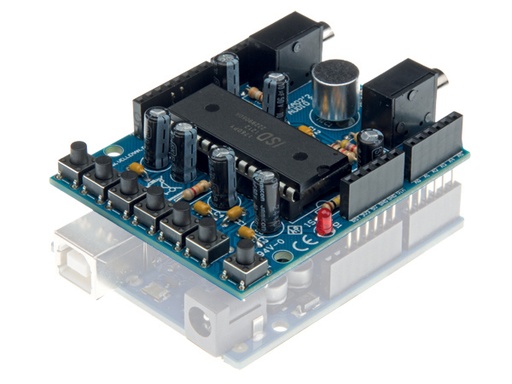 [H42948] VMA02 Audio shield til Arduino (færdigsamlet)