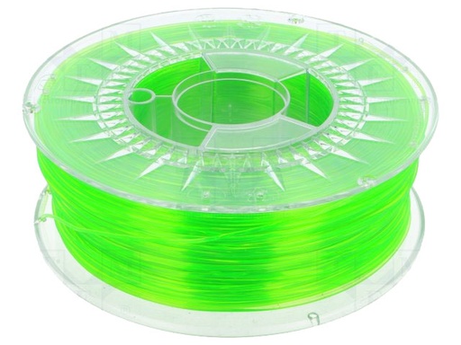 [H38008] PETG filament - Ø1,75mm, Lysegrøn transparent, 1kg
