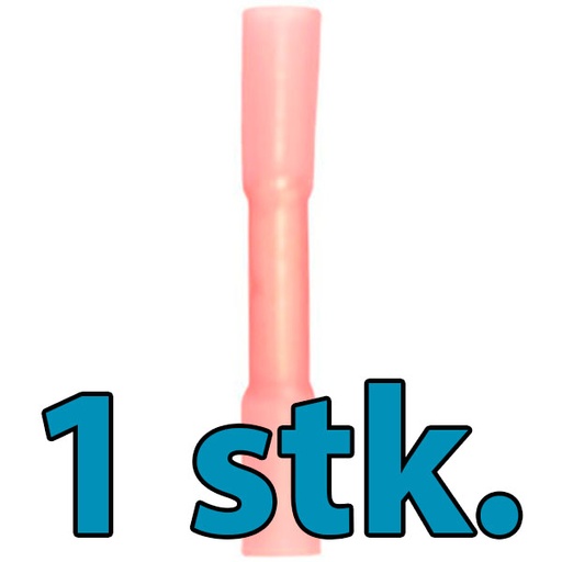 [1821103457] Isoleret presmuffe 1,5mm² rød - 1 stk.