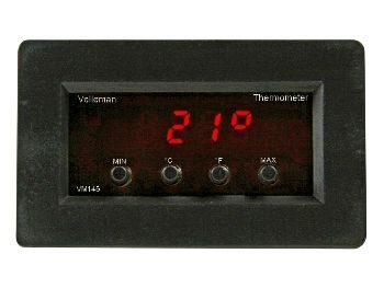 [H29255] VM145 - Digital panel termometer m. min./maks. udlæsning