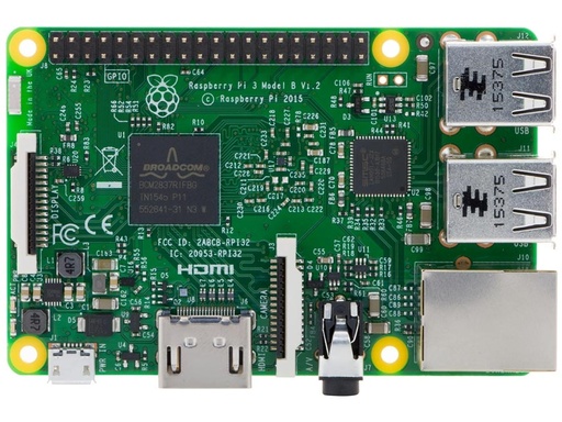 [H37097] Raspberry Pi 3 Model B - 1GB RAM, Broadcom BCM2837 64bit CPU