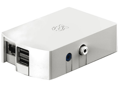 [H31644] Raspberry Pi kabinet - Hvid (til type A/B)