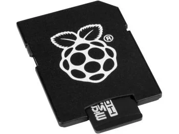 [H22302] Raspberry Pi 16GB micro SDHC m. NOOBS + SD adapter