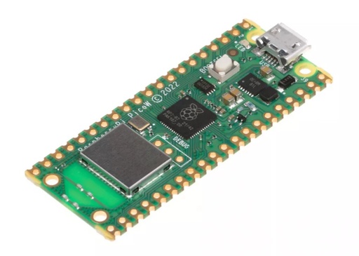 [H61553] Raspberry Pico W - 3,3V, RP2040 2MB m. Wi-Fi