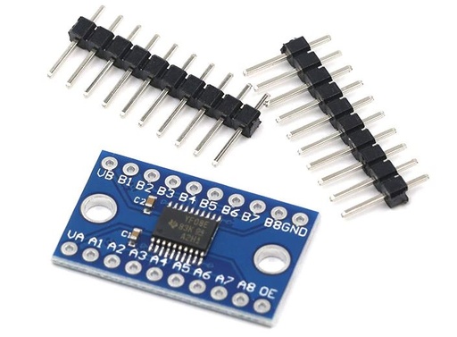 [H50966] To-vejs Logic Level konverter - 3,3 til 5V, 8 kanaler