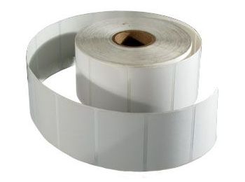 [H10012] Vellum etiket  50x30mm, Permanent klæber (2000 stk.)