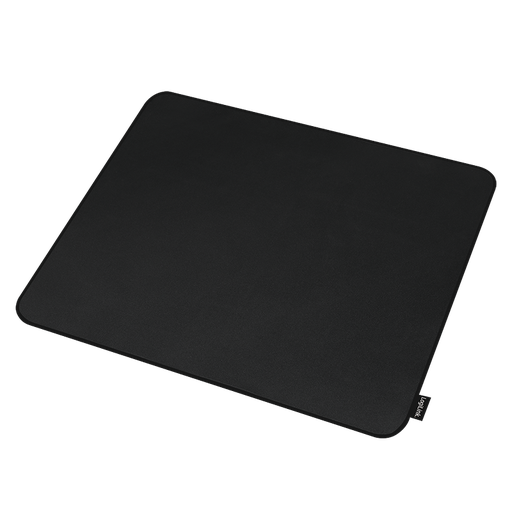 [H57324] XL Gaming Musemåtte - Syede kanter, 400x455x2mm, Sort