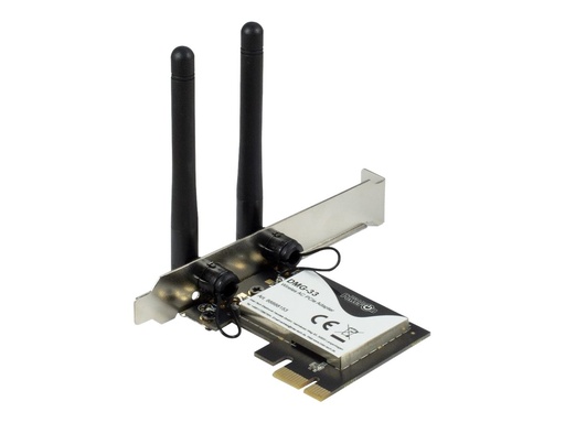 [H62114] PCI-express WIFI (WLAN) kort - 1333Mbps, dual band