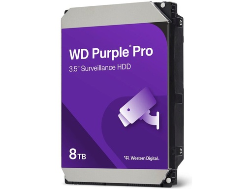 [H64278] WD Purple Pro 3,5" Surveillance HDD - 8TB SATA 6Gb/s