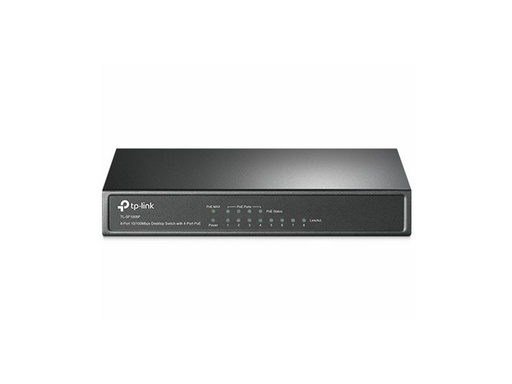[H42874] PoE Switch - 10/100Mbps, 8 porte (4xPoE)