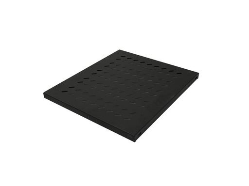 [H49433] 19" hylde til rack skabe, 465x525mm, Sort