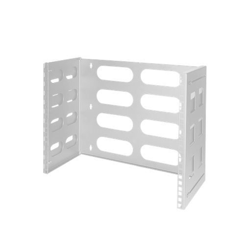 [H56337] 19" væg-beslag - 8U 494x360x400mm, Hvid