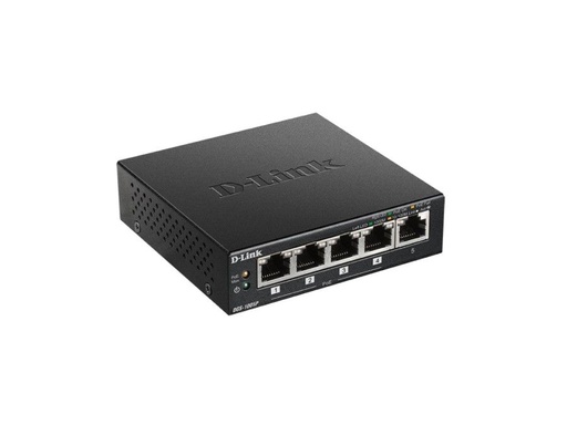 [H57160] Gigabit PoE+ Ethernet Switch - 10 Gbps, 4xPoE (60W) + 1