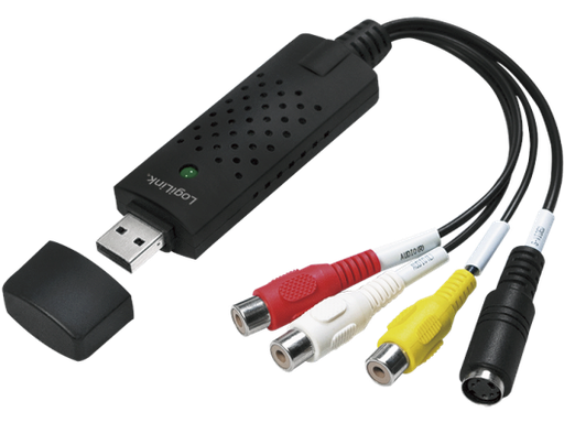 [H61096] USB 2.0 A/V grabber, Win 11, Sort