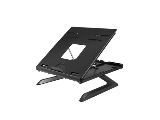 [H57627] Laptop stand - Foldbar, justérbar højde, 10-15,6" Sort