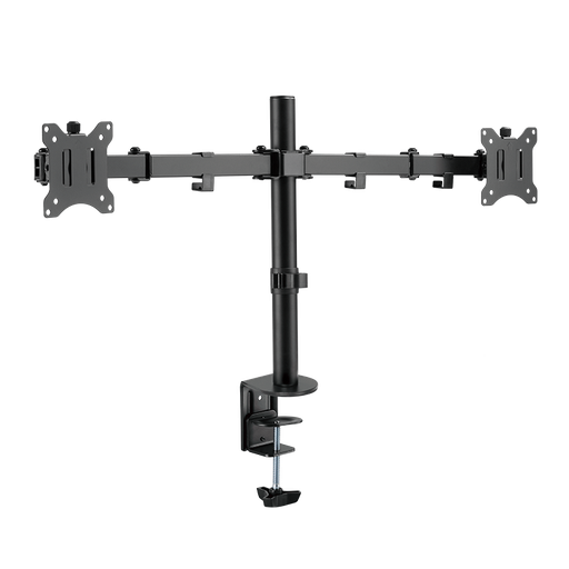 [H55005] Dual Monitor Bordbeslag - 17-32" justérbar arm, vip/drejbar