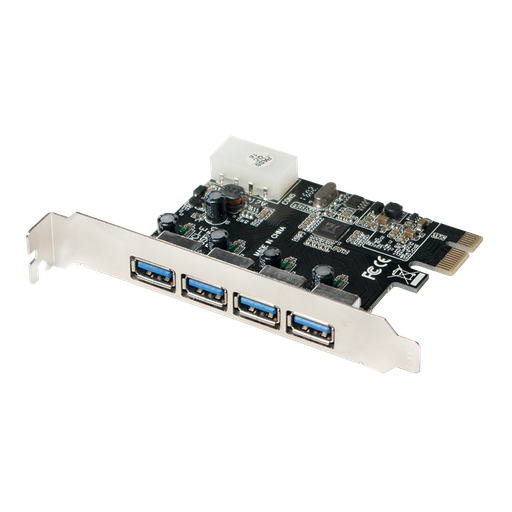[H54497] PCI-Express kort - 4 port USB 3.0