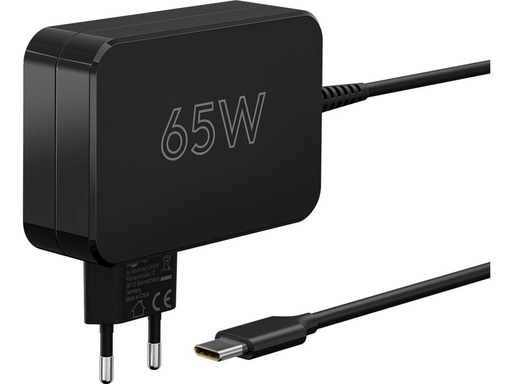 [H63639] USB-C PD notebook strømforsyning - 5-20V / 3,25A / 65W