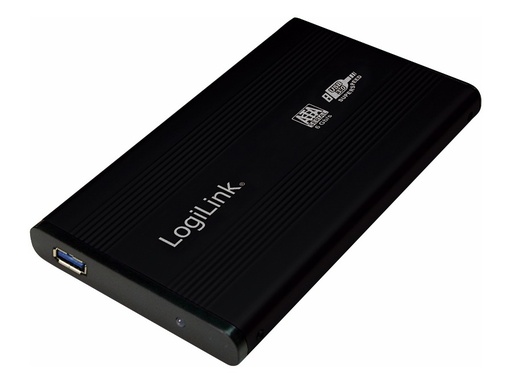 [H25583] Ekstern 2,5" HDD/SSD kabinet - USB 3.0 / SATA, Sort