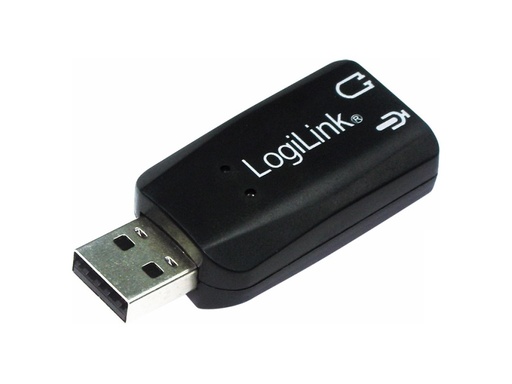 [H23263] USB 2.0 lydkort - 3D USB audio headset adapter