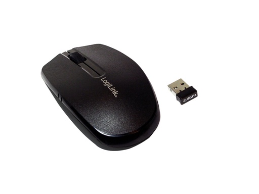 [H41672] 2.4 GHz trådløs optisk mini mus - 1200dpi, Sort